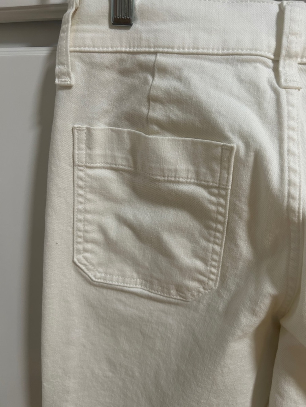 J. Crew Factory White Wide Leg Jeans NWOT - Picture 5 of 5